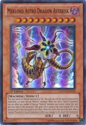 Meklord Astro Dragon Asterisk [EXVC-EN015] Super Rare