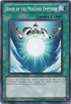 Boon of the Meklord Emperor [EXVC-EN050] Common