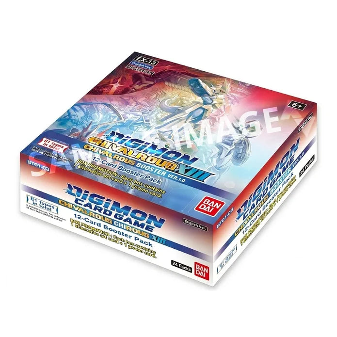 Digimon Card Game - Chivalrous XIII Booster Box (EX13) *Sealed* (PRE-ORDER, SHIPS OCT 2ND)