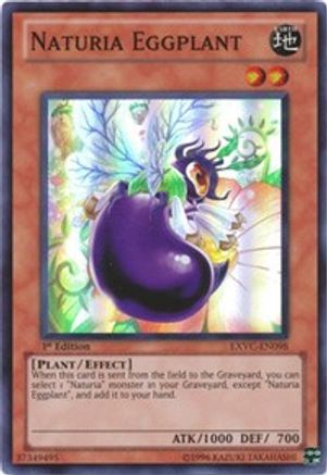 Naturia Eggplant [EXVC-EN098] Super Rare