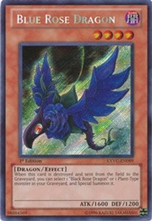 Blue Rose Dragon [EXVC-EN099] Secret Rare