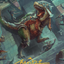 Carnage Tyrant // Carnage Tyrant (ALCI-066) - The Lost Caverns of Ixalan Art Series (Borderless)