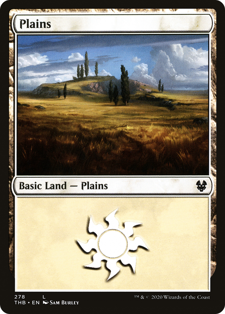 Plains (THB-278) - Theros Beyond Death Foil