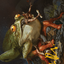 Rampant Frogantua // Rampant Frogantua (AMH3-032) - Modern Horizons 3 Art Series (Borderless)