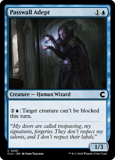 Passwall Adept [Ravnica: Clue Edition]