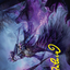 Zul Ashur, Lich Lord // Zul Ashur, Lich Lord (AFDN-010) - Foundations Art Series (Borderless) Foil