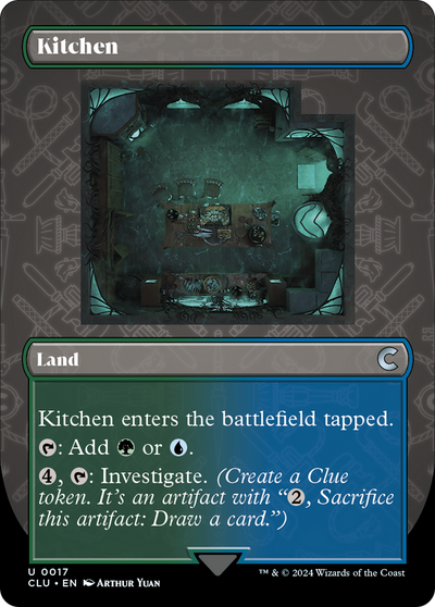Kitchen (Borderless) [Ravnica: Clue Edition]