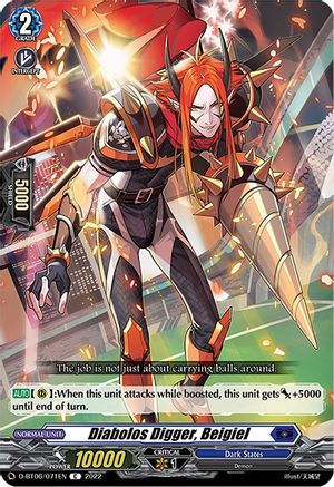 Diabolos Digger, Beigiel (D-BT06/071EN) [Blazing Dragon Reborn]