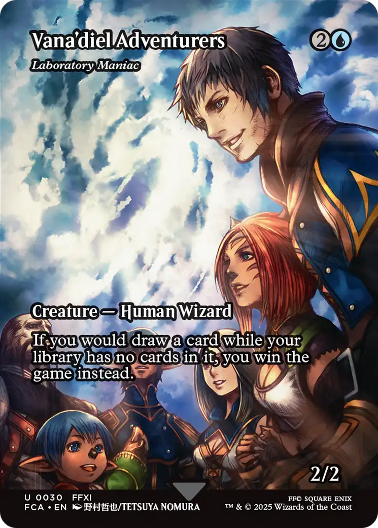 Laboratory Maniac [FINAL FANTASY: Through the Ages] / Vana'diel Adventurers (Borderless) Foil Uncommon