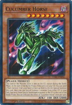 Cucumber Horse [DABL-EN036] Common