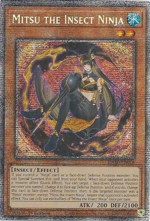 Mitsu the Insect Ninja [DABL-EN016] Starlight Rare