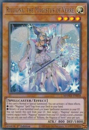 Rilliona, the Magistus of Verre [MAMA-EN058] Ultra Rare