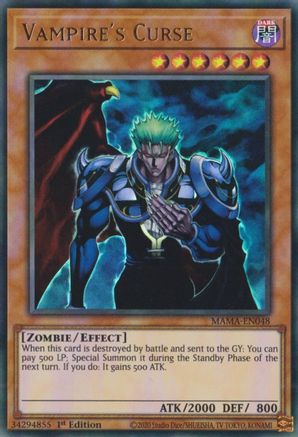 Vampire's Curse [MAMA-EN048] Ultra Rare