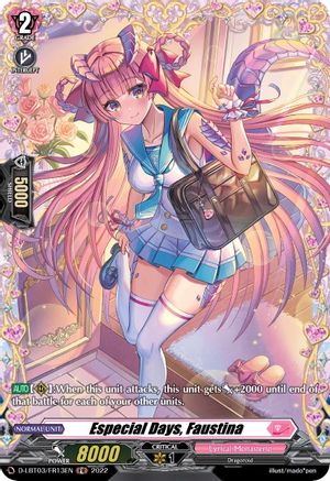 Especial Days, Faustina (D-LBT03/FR13EN) [Lyrical Monasterio: Summertime Memories!]