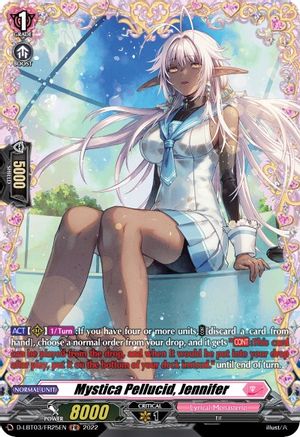 Mystica Pellucid, Jennifer (D-LBT03/FR25EN) [Lyrical Monasterio: Summertime Memories!]