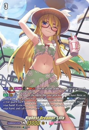 Highest Dreamer, Lilfa (D-LBT03/LSR03EN) [Lyrical Monasterio: Summertime Memories!]