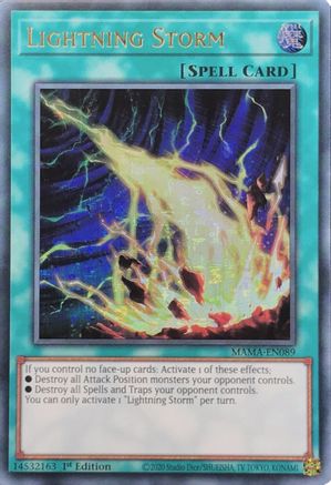 Lightning Storm [MAMA-EN089] Ultra Pharaoh's Rare