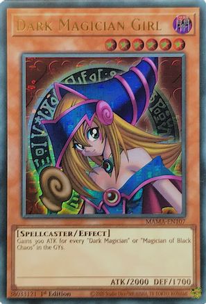 Dark Magician Girl [MAMA-EN107] Ultra Pharaoh's Rare