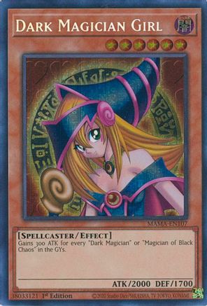 Dark Magician Girl [MAMA-EN107] Secret Pharaoh's Rare