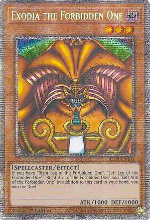 Exodia the Forbidden One [BLCR-EN101] Starlight Rare