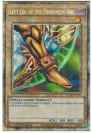 Left Leg of the Forbidden One [BLCR-EN103] Starlight Rare