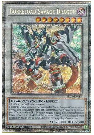Borreload Savage Dragon [BLCR-EN083] Starlight Rare