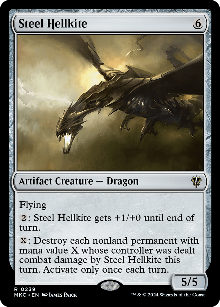 Steel Hellkite [Murders at Karlov Manor Commander]
