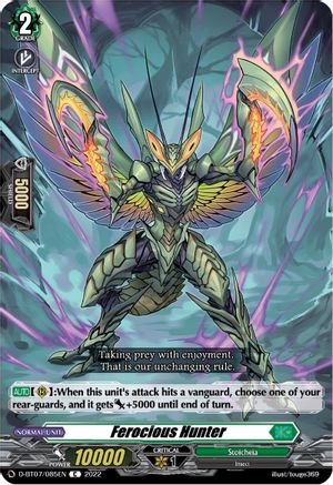 Ferocious Hunter (D-BT07/085EN) [Raging Flames Against Emerald Storm]