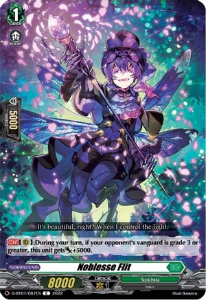 Noblesse Flit (D-BT07/087EN) [Raging Flames Against Emerald Storm]
