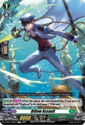 Billow Assault (D-BT07/088EN) [Raging Flames Against Emerald Storm]