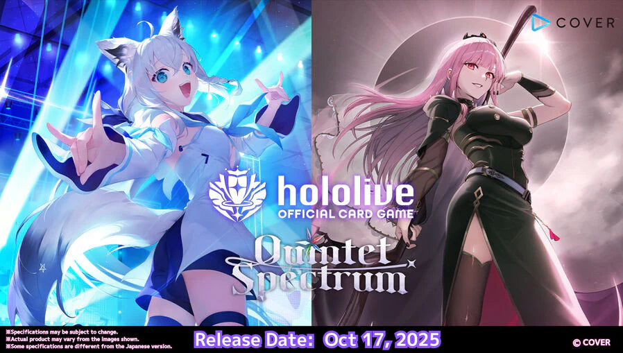 Hololive Official Card Game: Quintet Spectrum Booster Pack [hBP02e] *Sealed*