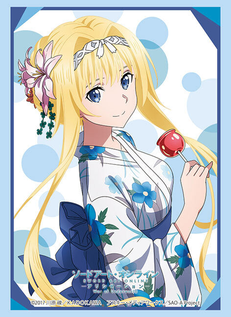 Bushiroad Sleeves - Vol.3313 - Sword Art Online: Alicizaion War of Underworld - Alice Yukata (Standard Sized)