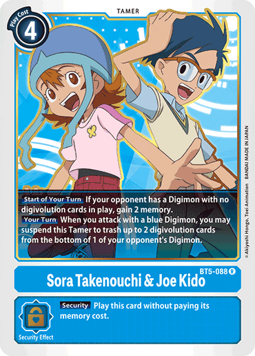 Sora Takenouchi & Joe Kido [BT5-088] [Battle of Omni]