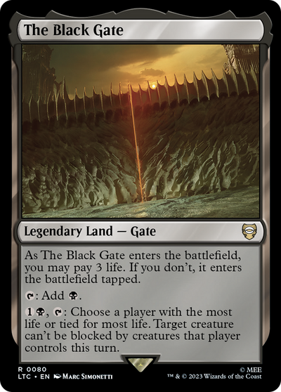 The Black Gate [The Lord of the Rings: Tales of Middle-Earth Commander]