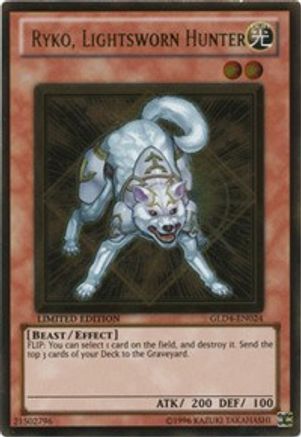Ryko, Lightsworn Hunter [GLD4-EN024] Gold Rare