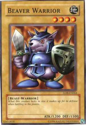 Beaver Warrior [LOB-EN064] Common