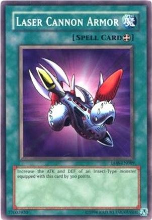 Laser Cannon Armor [LOB-EN089] Common