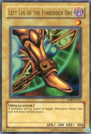 Left Leg of the Forbidden One [LOB-EN121] Ultra Rare