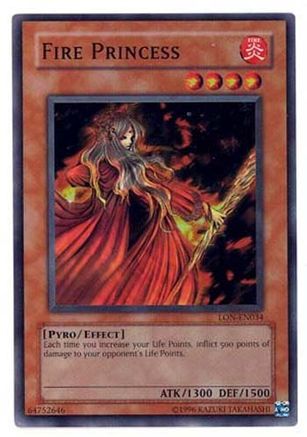 Fire Princess [LON-EN034] Super Rare