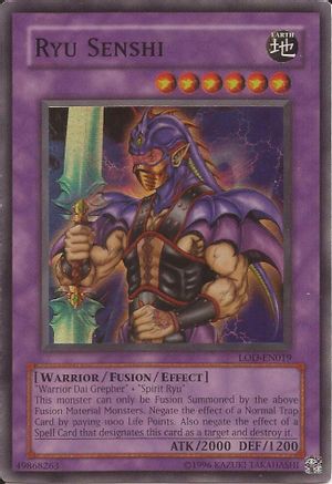 Ryu Senshi [LOD-EN019] Super Rare