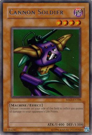 Cannon Soldier [MRD-EN106] Rare