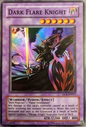 Dark Flare Knight [DCR-EN017] Super Rare