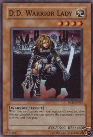 D.D. Warrior Lady [DCR-EN027] Super Rare