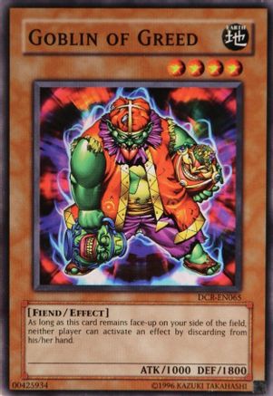 Goblin of Greed [DCR-EN065] Common