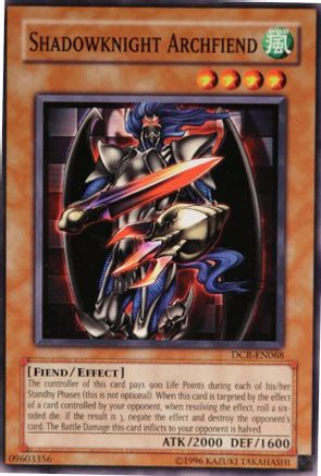 Shadowknight Archfiend [DCR-EN068] Common