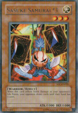 Sasuke Samurai #3 [IOC-EN011] Rare