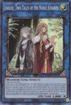 Isolde, Two Tales of the Noble Knights [AMDE-EN052] Super Rare