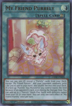 My Friend Purrely [AMDE-EN020] Ultra Rare