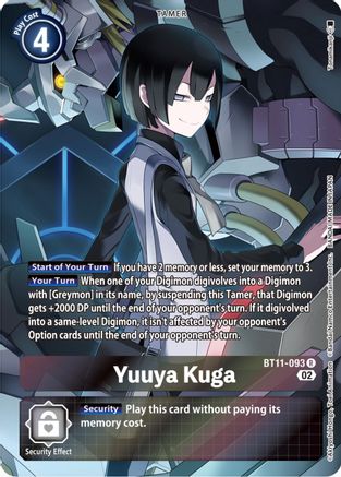 Yuuya Kuga [BT11-093] (Alternate Art) [Dimensional Phase]
