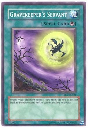 Gravekeeper's Servant [SRL-EN031] Short Print